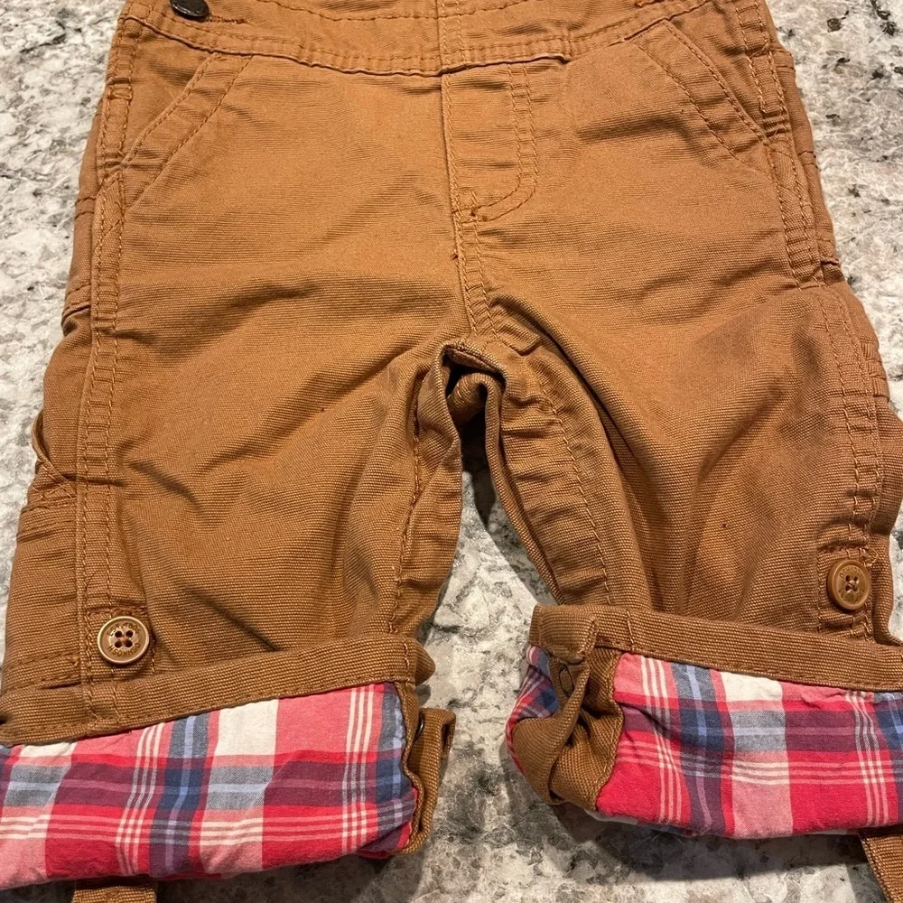 OshKosh B'gosh like carhartt bib  Overalls size 9 months